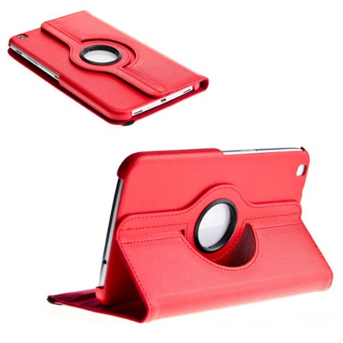 3in1 SET Tab3 8.0 360° Schutzhülle + Folie + Pen Samsung Galaxy Tab 3 8.0 SM-T310 T311 T315 Tasche Etui (Rot) - 3