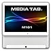 Produktbild MediaTab M101S1 10 Zoll Tablet PC 3G Dual SIM GPS Android 7.0 64GB Quad-Core 2GB RAM HD IPS Display 1280 x 800 Kamera (inkl. Tastatur / Tasche, Silber)