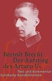 Image de Der Aufstieg des Arturo Ui (Suhrkamp BasisBibliothek)