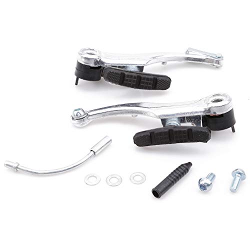 Preisvergleich Produktbild Hengxing 1 Para Silber Fahrrad V Bremse Aluminiumlegierung Fahrradbremsbeläge Langlebige Bremsblöcke Für Die meisten Fahrräder