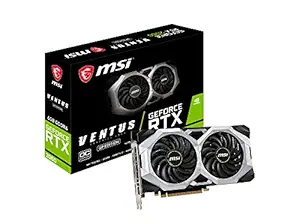 MSI GeForce VD7626 RTX 2060 Ventus GP OC Graphics Board, Black