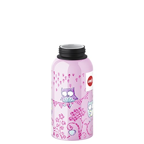 Emsa 514399 Kinder-Trinkflasche, 400 ml, Sicherheits-Verschluss, 100% dicht, Kids Owl - 4
