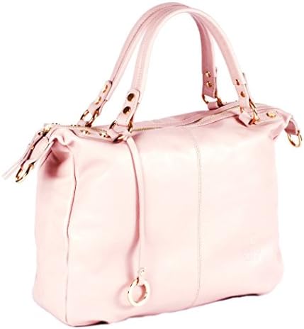 Zagarrolo Pink Leather Fashion Handbag for women