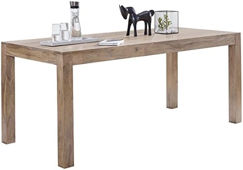 Wohnling wl1.442 Dining Table Solid Acacia 120 x 60 x 76 cm
