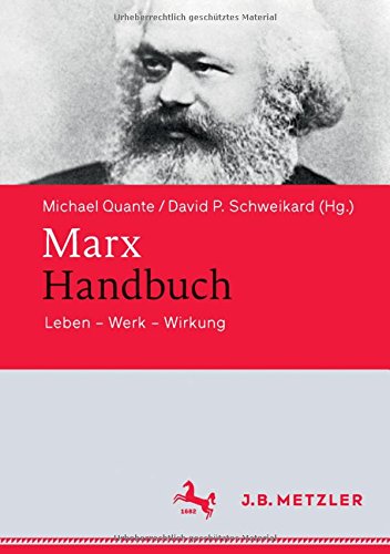 Download Marx-Handbuch: Leben – Werk – Wirkung