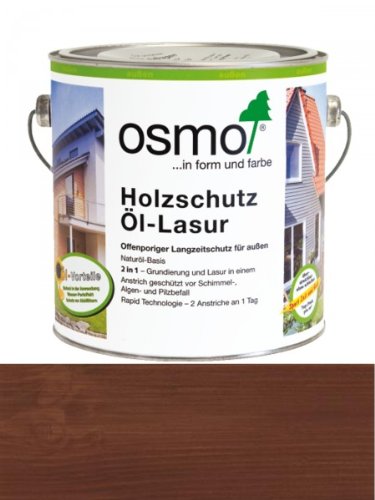 OSMO Holzschutz Öl-Lasur 2,5 Liter Palisander 727