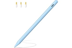 XIRON Stylus Pen for iPad 2024-2018, Palm Rejection & Fast Charge, Pencil for iPad 10th/9th-6th Gen, iPad Air 11"/13" M2/5th-3rd Gen, iPad Pro 11/12.9/13 inch/M4 2024, iPad Mini 6th/5th Gen