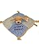 Personalised Comforter, Babies Comfort Blanket, Embroidered Blankie, Boys Blanket, Girls Blanket, Blankie, Teddy (Blue (Puppies Head))