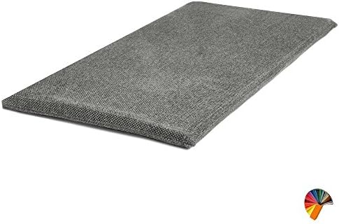 2 Cushions for Chairs and Rectangular Benches 50% Cotton 50% Polyester in Different Colours and Sizes Made to Order, gray, 40x60