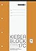 Produktbild Brunnen 1042927 KIESER-Block Lineatur 17C (A4, 50 Blatt, Liniert, 80g/m², Gelocht) - 10er Pack