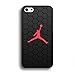 Produktbild Silicone RüCkseite Hülle Etui Air Jordan Logo Hülle, Apple Iphone 6Plus(NOT FOR Apple Iphone 6) Air Jordan Handyhülle, Schlichtes Black Design Red Logo Air Jordan Schutzhülle Für Apple Iphone 6S Plus(NOT FOR Apple Iphone 6), Air Jordan Telefonkasten TPU Bumper Hülle