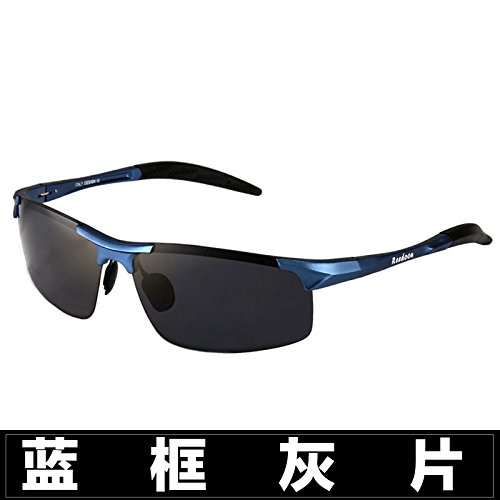 LXKMTYJ-Men-Wearing-Sunglasses-Myopia-Offset-Optical-Sunglasses-Box-Long-Face-Driving-By-Car-Drivers-Eye-Night-Vision-Fishing-Glasses-Blue-Chip-Box-Is-Grayed-Out