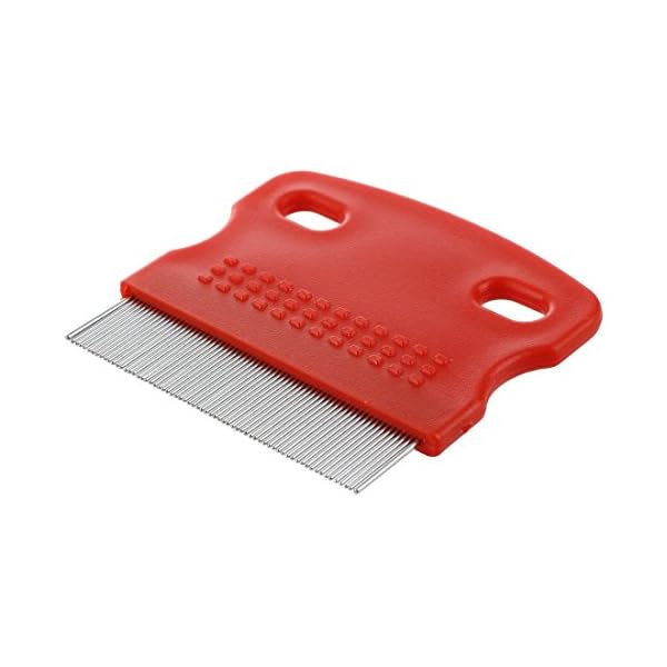 Toogoor Aux Puces A Dents Fines Propre Peigne Chien Chat Brosse A Cheveux Soft Protection Steel Petit