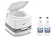 Produktbild Thetford Porta Potti Qube 335 Weiß - Toilette inkl. 2 x Thetford Aqua Kem Blue Lavendel 2 Liter - Set