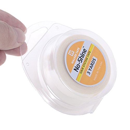 Neitsi - 1 rollo de cinta adhesiva No Shine de doble cara de 1,27 cm x 2,7 m