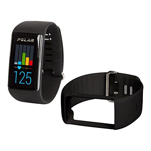 Preisvergleich Produktbild Polar A360 Activity Tracker, Größe L, schwarz, inkl. Wechselarmband