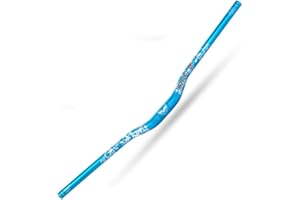 HONSUN Guidon de vélo de route guidon de vélo de montagne 31,8 mm guidon de vélo de montagne 720 mm/780 mm XC guidon de vélo (couleur : coloré) (bleu (780 mm))