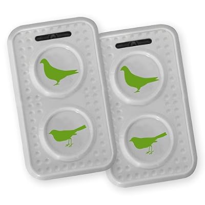 ISOTRONIC ultrasons contre les pigeons/oiseaux Mobile pour changement de Hangar, jardin, voiture et Garage, particulièrement Grande Sons, fréquence contre gewöhnung Effet à piles