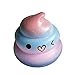 Produktbild FEIDAjdzf Quetschspielzeug Stressabbau, süßer Galaxie-Hocker, Poo Squishy langsam steigend Squeeze Spielzeug Kinder Erwachsene Stressabbau Pink + Light Blue