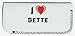 Price comparison product image Glasses Case with I Love Bette (first name/surname/nickname)
