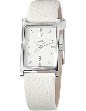 Xen Damen-Armbanduhr Analog Quarz Leder XQ0245