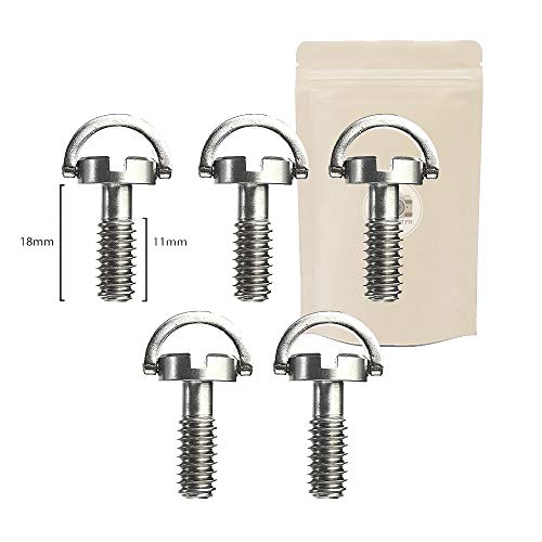 Lot 5 vis longue 1/4 trépied accessoire au pas kodak standard 1/4 assistant camera screw 14/-20 iso 1222:2010 photography tripod adaptout marque francaise