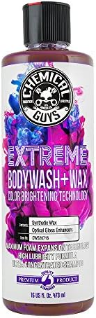 Chemical Guys CWS20716 Extreme Bodywash &amp; Wax Car Wash Soap with Color Brightening Technology, 16 fl. oz, 1 Pack