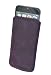 Produktbild iPhone 6 Plus / 6s Plus (5.5 Zoll) Original Suncase® Leder Etui Tasche Handytasche Ledertasche Schutzhülle Case Hülle (mit ZUSÄTZLICHER Hülle / Schale / Bumper) mit Zieh-Lasche / antik-violett