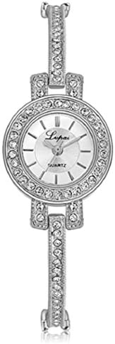 Womens Rhinestone Bracelet Strap Dress Watch Classic Quartz Wrist Watches