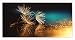 Produktbild Bild im Rahmen Plakat Modern Wand Künstlerisch Verschiedene Themen 50x100 cm: Grand Central Station - New York - Ballons Racing - Autos - Fahrräder - Berge - Strand - Windmühle - Wald - Pferde – Tiger – Landschaft Poster in einem Holzrahmen Collage (Löwenzahn, weißer Rahmen)