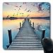 Produktbild Mousepads während Boardwalk führt aus Strand zum See, Silent Nature Bayern-Form, rechteckig, 20 x 24 cm, rechteckig, Gaming Mauspad, rutschfeste Gummimatte