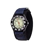 WOLFTEETH Kinder und Jugendliche Uhr Analog Quarz mit Nylon Armband 304202 Mehrfarbig