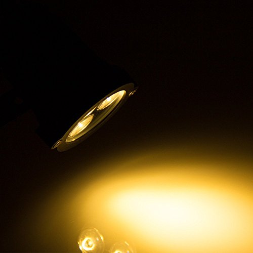 Gartenstrahler, Bloomwin Mini LED IP65 3W AC 85-265V, Außenstrahler Gartenbeleuchtung Bodenleuchte Gartenstrahler Bodenlampe Teichstrahler ohne Erdspieß Außenstrahler Garten Leuchte Outdoor Spot Strahler Lampe Spot Leuchte(warmweiß) - 6