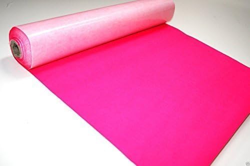 Self Adhesive Felt Baize Fabric Mini Rolls - Cerise, 1Mtr - 100cmx45cm