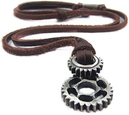 Veuer jewellery for men, real leather men's neck chain, men's gear, skater, gift for Christmas, for your friend, man