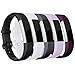 Produktbild HUMENN Für Fitbit Alta HR Armband, Alta Armband Verstellbares Sport Ersatz Band Ersatzarmband Wristband Silikonarmband Fitness Zubehörteil mit Metallschließe Small 5 Farben