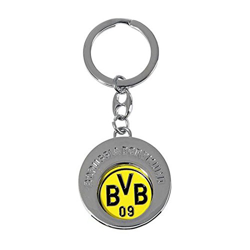 Preisvergleich Produktbild BVB-Schlüsselanhänger m. Einkaufschip one size