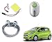 Auto Pearl Premium Quality Car Accessories Combo of SMD/LED Interior Roof Ceiling Light. & Full Steel Towing Tow Cable 2000kgs 6mm Heavy Duty 4Mtr. & Godrej Click Car Air Freshner 9 ml - Green For Chevrolet Beat Type-2 RS.827.00