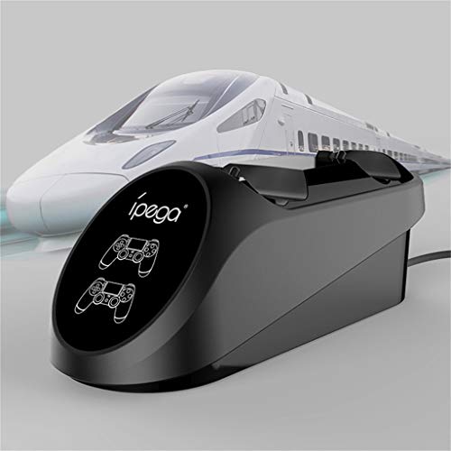 Preisvergleich Produktbild Wireless-Controller-Ladegerät, Webla-Ladegerät-Controller Dual-Usb-Schnellladestationsanzeige Für Ps4 / Ps4 Pro / Slim, Abs