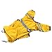 Produktbild Puppy Regenjacke Hunde Regenmantel Jacke monolage Kleidung Größe Gelb XL