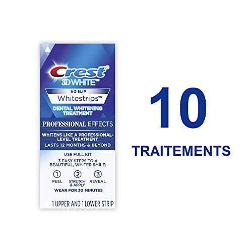 Luxe Professional Whitening Strips- 10 Day Supply - 10 Pouches with Blanco Sachet