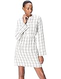 Vestido de mujer con manga Larga y cuello mao