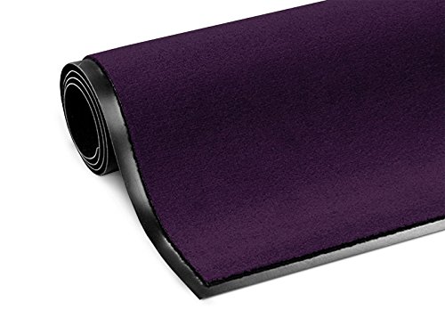 casa pura® Premium Fußmatte in attraktiver Optik | Schmutzfangmatte in 5 Größen | lila | 40x60cm - 2