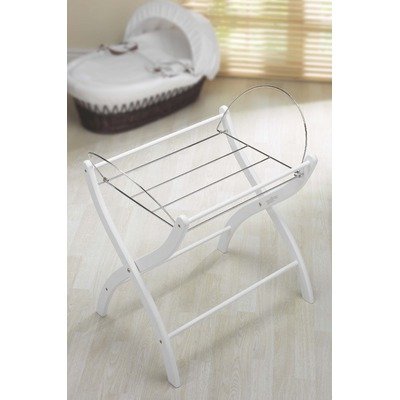Izziwotnot Wicker Moses Basket Stand (White Pine)