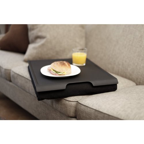 Bosign Kissentablett LAP TRAY antislip schwarz-schwarz - 5