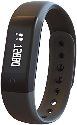 Fitness Activity Tracker Pedometer Bracelet Sports Tracker Watch Smart Wristband with Calorie Monitor Step Counter Walking Distance Calculator Sleep Monitor for Outdoor Running Walking No APP Needed