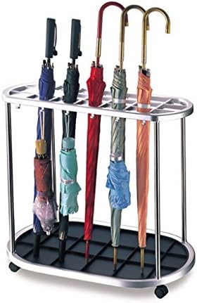 Umbrella storage rack 6 holes 12 holes 21 holes / umbrella frame / umbrella barrels / folding umbrella / straight umbrella / umbrella stand Umbrella Stands ( Size : 65.8*36.6*57cm )