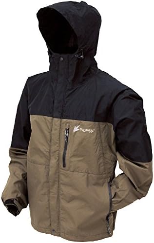 Frogg Togg Toadz Rage Jacket, Black/Stone, X-Large