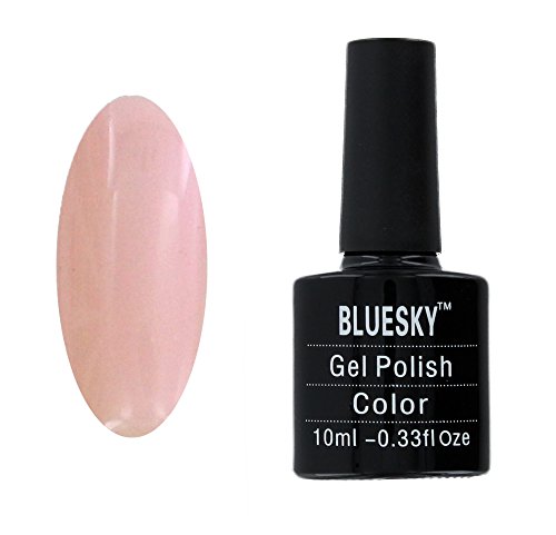 Bluesky UV LED Gel auflösbarer Nagellack 10ml negligee, 1er Pack (1 x 10 ml)