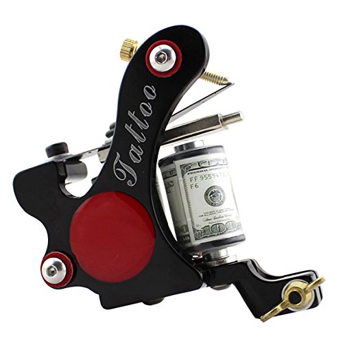 Solong Tattoo® Profi Komplett Tattoomaschine Set 2 Tattoo Maschine Guns 54 Farben/Inks Tinte Nadel Tattoo maschine Set Kit TK225 - 3